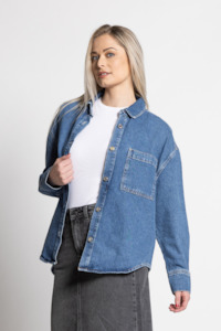 Ltb: LTB - Glenna Regular Denim LS Shirt - Arnola Wash