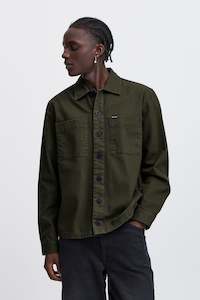 Blend - Canvas Overshirt - Forest Night