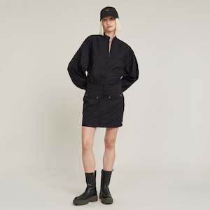 G-Star Raw - Macro Balloon LS Dress - Dark Black