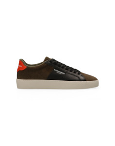 Footwear: Scotch & Soda - Plakka Sneaker - Black/Army