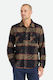 Brixton - Bowery LS Flannel Shirt - Heather Grey/Charcoal