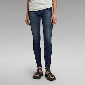 Featured: G-Star Raw - Lhana Skinny Jean - Antique Forest Blue