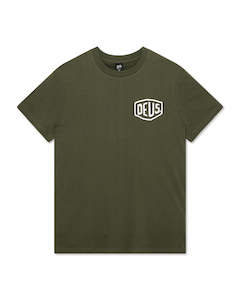 Deus: Deus - Biarritz Address Tee - Cypress Green