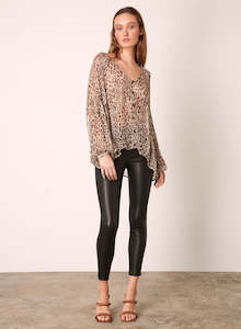 Esmaee - Willa V-Neck Blouse - Willa