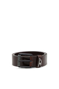 Diesel - B-Dave II Leather Belt - Brown