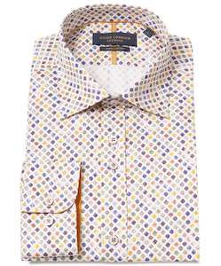 Guide London: Guide London - Jewel LS Shirt - White/Multi