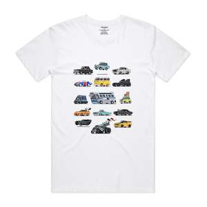 Isthatso - Movie Vehicle SS Tee - White Marle