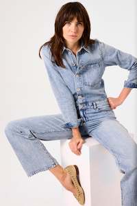 Denim: Garcia - Denim Jumpsuit - Medium Used
