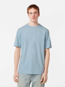 Scotch & Soda - Regular Fit Three Crosses Tee - Shirting Blue