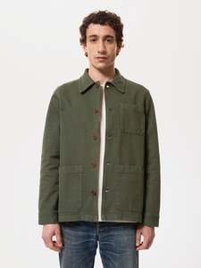 Nudie: Nudie - Barney Worker Jacket - Olive