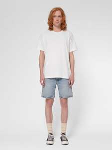 Nudie - Seth Denim Short - Sea Salt