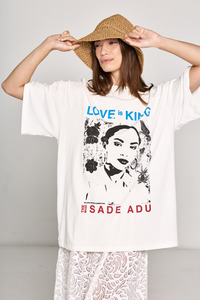 Salasai: Salasai - Love Is King Tee - White