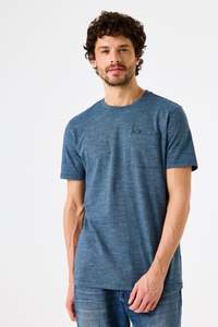 Garcia - Plain Pocket Tee - Blue Lake