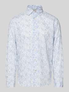 New Season: Fil Noir - Roma HBD Shirt - Blue Rose Linen