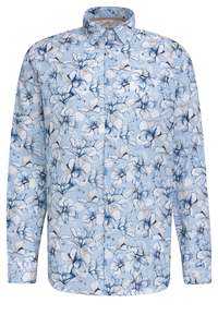 Fil Noir - Treviso HBD Shirt - Blue Petals