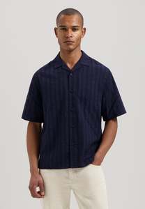Dstrezzed 1: Dstrezzed - Sirius Resort SS Shirt - Dark Navy