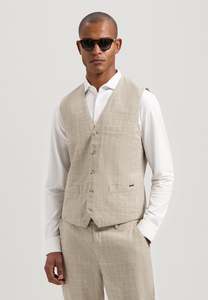 Dstrezzed - Dennys Waistcoat - Timber Wolf