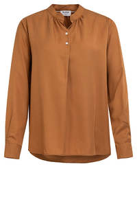 Fil Noir: Fil Noir - Jasmin LS Shirt - Bronze