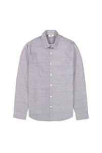 Mens Sale: Garcia - Mini Pattern LS Shirt - White