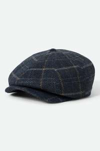 Brixton: Brixton - Brood Snap Cap - Mood Indigo/Tan
