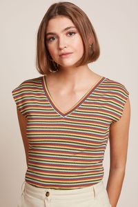 King Louie - Double V Top Beebop Stripe - Custard Yellow