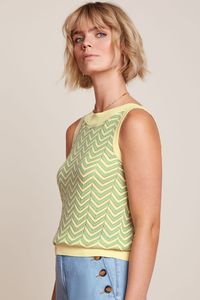 King Louie: King Louie - Nicky Top Hoops - Cream