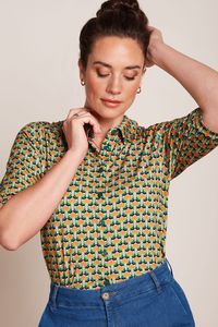 King Louie - Carina Blouse Nova - Shell Orange