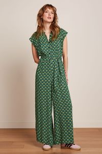 King Louie: King Louie - Amy Jumpsuit Toulouse Dobby - Black