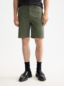 Scotch Soda: Scotch & Soda - Stuart Washed Short - Thyme