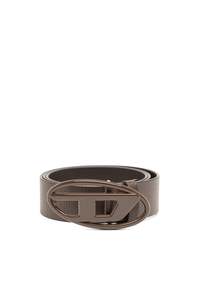 Diesel: Diesel - B-1DR Oval-D Logo Belt - Brown