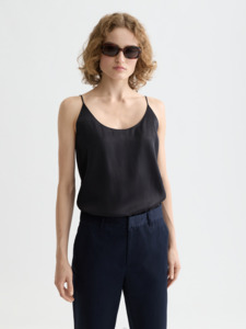 Maison Scotch - Essentials Jersey Woven Tank - Black