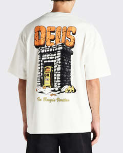 Deus: Deus - Primitive Fuel Tee - Vintage White