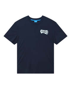 Deus - Log Tee - Mechanic Blue