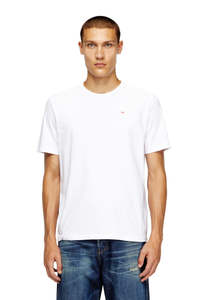 Diesel: Diesel - T-Adjust-Microdiv T-Shirt - White