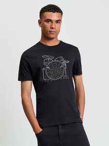 Ben Sherman - Drum Kit Tee - Black