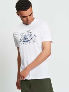 Ben Sherman: Ben Sherman - The Modern Scene Tee - White