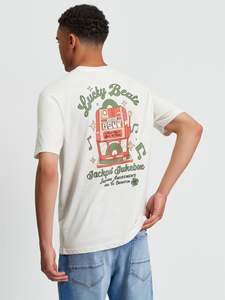 Ben Sherman: Ben Sherman - Lucky Beats Tee - Snow White