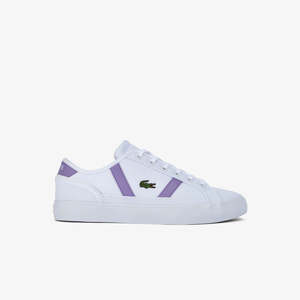 Lacoste - Sideline Pro 222 3 Colour Pop Sneaker - White/Purple