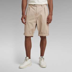 G-Star Raw - Pleated Chino Short - Westpoint Khaki