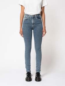Nudie Jeans Co: Nudie - Hightop Tilde Jean - Light Stonewash