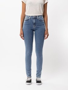 Nudie Jeans Co: Nudie - Hightop Tilde Jean - Blue Sun