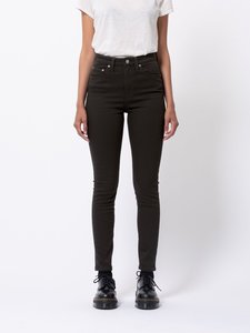 Nudie Jeans Co: Nudie - Hightop Tilde Jean - Everblack