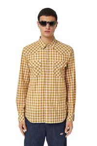 Diesel - S-East-Long-Cl Shirt - White/Yellow