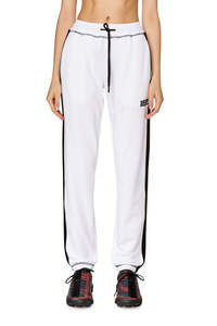 Diesel: Diesel - Awsb-Eleanor-Ht40 Sweat Pant - White
