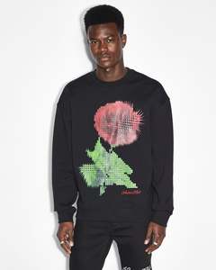 Ksubi: Ksubi - Pixel Biggie Crew - Jet Black