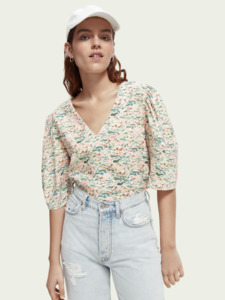 Maison Scotch: Maison Scotch - Tunic Top - Multi