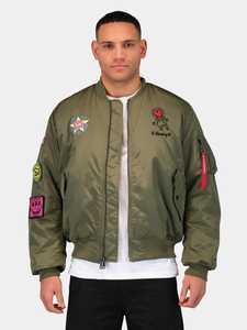Alpha Ind. - Keith Haring X Alpha Reversible MA-1 Jacket - Sage
