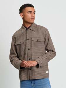 Ben Sherman - Check Jacket - Light Brown