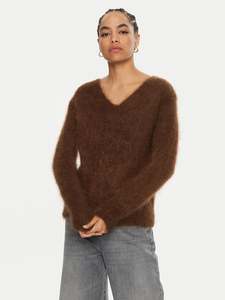 Dixie - Mohair Sweater - Coffee