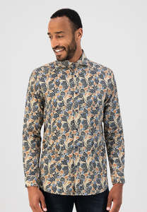 Dstrezzed - Arrows Satin Shirt - Sand